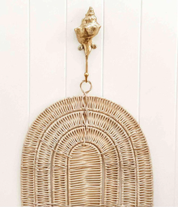 Hot Selling Quality Brass Cast Metal Indoor Living Room <b>Wall</b> Decorative Solid Pattern Multi-functional Clothes <b>Rails</b> Hooks - Product Image 3