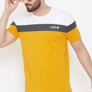 Camiseta de manga corta estampada de algodón 100% a la moda, de corte holgado, para hombre, talla personalizada, MOQ bajo, camisetas de manga corta para hombre - Product Image 1
