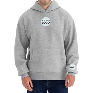 Sweat-shirt à capuche personnalisé en molleton imprimé pour l'hiver, style décontracté, pour marque - Product Image 3