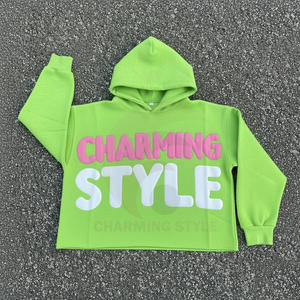 Fabricants de vêtements pour hommes sur mesure, sweats à capuche décontractés en coton premium avec logo en relief 3D, coupe classique, unisexe - Product Image 1