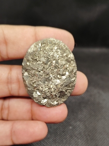Top Grade Quality Wholesale Price Pyrite Druzy Gemstone Amazing Loose Stone High Quality Druzy Cabochon for Making Jewelry - Product Image 5