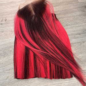 Envío Rápido, Extensiones de Cabello Humano Virgen Vietnamita, Color Piano, Liso, con Cierre, Super Doble Trama, Cabello de Lujo - Product Image 5