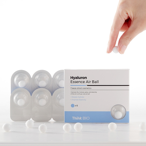[Think Bio] para la serie AIR BALL (6 unidades) - Bolas Liofilizadas de Ácido Hialurónico, Colágeno y Vitamina C con Mini Espículas para Reafirmar el Rostro - Product Image 2