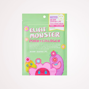 แผ่นมาส์กหน้า ผลิตภัณฑ์ของแท้จากร้าน DANCING WHALE Ellifit Wonderland Monster PDRN Collagen Mask Pack 7 แผ่น มาส์กหน้าคอลลาเจน - Product Image 6