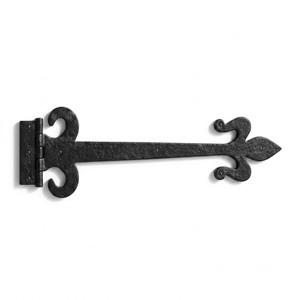 Cast Iron Strap Hinges Wholesale Antique Black Wrought Iron Gate T Hinge <b>Hardware</b> Factory Direct Rustproof Spear Tip <b>Barn</b> <b>Door</b> - Product Image 6