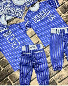 Maillot de baseball personnalisé sublimé avec impression du nom de l'équipe, manches courtes, boutons sur le devant, uniforme de baseball respirant en polyester - Product Image 4