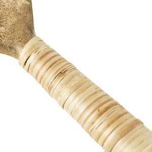 Ensemble de fourchettes et cuillères de service en bois sculpté à la main, design spécial, parfait pour la table, prix de gros, fabriqué au Vietnam. - Product Image 2