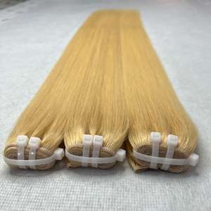 CDYHAIRVN 613 Bone Straight Flat Weft Vietnamese Raw Virgin Human Hair Bundles Super Double Drawn - Product Image 1