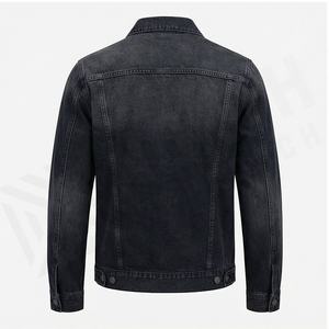 Venta al por mayor de chaqueta lisa de los hombres de ajuste clásico de los hombres chaqueta de moda desgastada chaqueta de mezclilla chaquetas de los hombres, chaquetas de hombre, chaqueta para hombre - Product Image 3