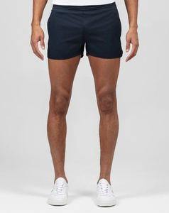 Men's Premium Quality Tennis & Outdoor Sports Breathable Lightweight Running Shorts Front Logo Polyester/Cotton 180g Low MOQ - Product Image 2