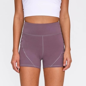 Shorts de Verano para Mujer, Cintura Alta, Ligeros, Transpirables, para Uso Casual, Playa, Vacaciones, Cintura Elástica, Corte Ajustado - Product Image 5