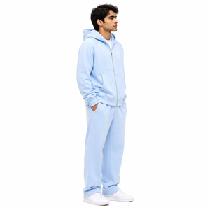 Custom Printed Winter Breathable Hoodies Jogger Sets Sweatsuit Gym Wear Oversized Streetwear <b>Tracksuit</b> Unisex Winter Activewear - Product Image 2