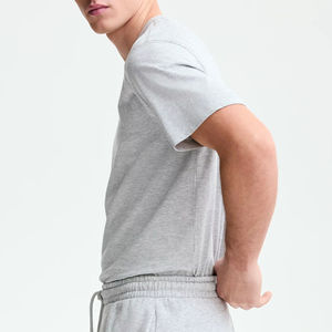 Camiseta de Algodón de Manga Corta para Hombre, Impresión de Logotipo Personalizado, Estilo Casual para Verano - Product Image 4