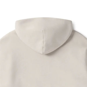 เสื้อฮู้ดผู้ชายผ้าฟลีซ สั่งทำได้ 100% ผ้าฝ้าย ทรงโอเวอร์ไซส์ เรียบง่าย สไตล์ฮิปฮอป สตรีทแวร์ เสื้อฮู้ดสวมหัวลำลอง - Product Image 1