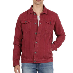 Chaqueta de invierno para hombre hecha de algodón con logotipo personalizado al por mayor, transpirable, para uso en exteriores, chaqueta de mezclilla para hombre para venta en línea. - Product Image 1
