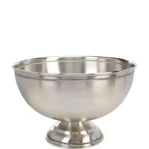 Oferta Especial: Elegante Cuenco de Peltre Hecho a Mano con Borde de Perlas, Ideal para Decoración del Hogar y Eventos, Precio Razonable - Product Image 1