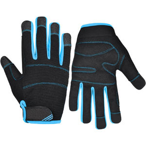Gants de mécanicien électriques en cuir croûte de haute qualité, résistants à la chaleur, imperméables, hiver, personnalisables OEM pour la construction - Product Image 5