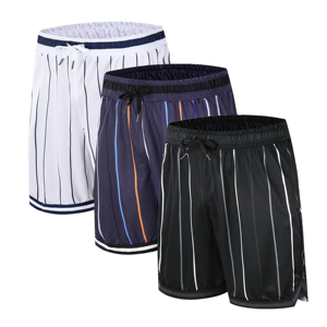 Shorts décontractés en maille pour hommes, légers, pour le fitness, le basketball, l'été, imprimés, OEM ODM, vente en gros - Product Image 4
