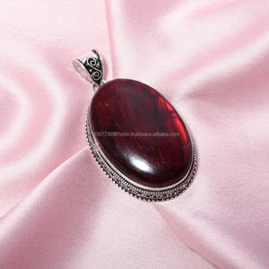 Colgante de Plata de Ley 925, colgante hecho a mano, regalo para ella, regalo de aniversario, colgante vintage - Product Image 1