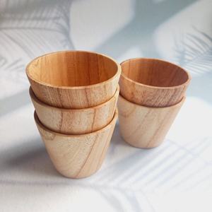 Juego de tazas de café y té de madera, venta al por mayor, de Vietnam, Natural, ecológico, alta calidad, a granel - Product Image 2