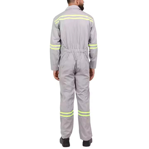 Wholesale Custom Reflective Hi Vis <b>Overalls</b> Workwear High Visibility Uniform Construct Construction Safety workwear <b>overall</b> - Product Image 4