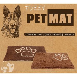Tappetino per Cani ad Asciugatura Rapida, Antiscivolo, Morbido e Lavabile in Lavatrice per Pulizia e Bagno degli Animali Domestici - Product Image 3