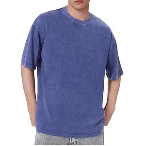 Camiseta de Hombre Personalizada, Gruesa y Resistente, 300GSM, de Alta Calidad, 100% Algodón Transpirable, Tallas Grandes, Hombros Caídos - Product Image 4