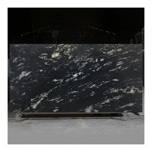 Titanium Black Granite Designer Natural <b>Stone</b> Slabs for Luxury Kitchens Bathrooms Floors and Feature Walls - Product Image 1
