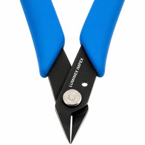 Chisel Nose Pliers Blue Handle Precision Jewelry Tool Flat Jaw <b>Wire</b> Bending Forming Tool Professional <b>Craft</b> Hand Tool - Product Image 4