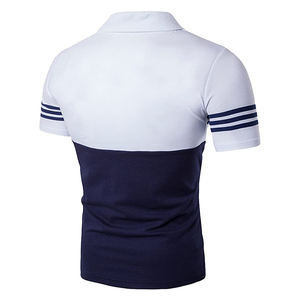 Polo de golf anti-humidité avec logo personnalisé OEM, tissu haute performance, fournisseur en gros, polo décontracté pour le travail - Product Image 2