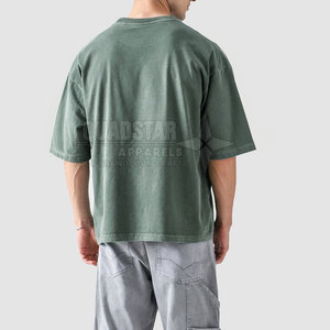 เสื้อยืดโอเวอร์ไซส์แบบยูนิเซ็กซ์ สกรีนโลโก้ได้ตามต้องการ ขายดี ผ้าฝ้าย 100% ระบายอากาศ แห้งเร็ว เป็นมิตรกับสิ่งแวดล้อม ดีไซน์ล่าสุด - Product Image 2