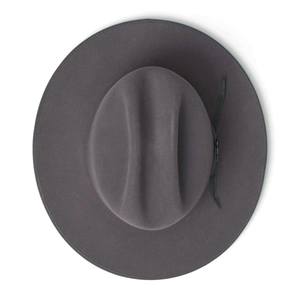 GENERSA SPORTS Unisex Cotton Faux Fur Cowboy Hat Wide Brim Casual Adult Fit 50-52cm Brown <b>White</b> Pattern Sublimation Transfer - Product Image 6