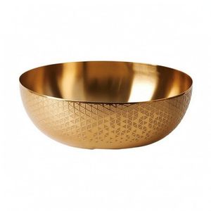 Cuenco Decorativo de Metal Texturizado, Centro de Mesa Martillado, Cuenco Decorativo Artesanal para Mesa de Comedor, Sala de Estar y Hogar - Product Image 1