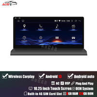 AuCar 12.3'' Android 13 Lecteur multimédia vidéo de voiture DVD GPS Navigation pour Lexus NX 2014-2017 Écran tactile Autoradio Stéréo