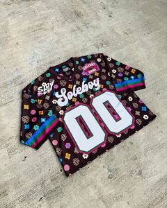 Camiseta de baloncesto sublimada de gran tamaño más vendida, conjunto corto de fútbol, Conjunto de camiseta con cuello en V, conjunto de Camiseta con estampado completo de alta calidad - Product Image 4