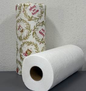 Soft Virgin <b>Kitchen</b> Paper Towel 2 Ply Restaurant <b>Kitchen</b> Paper Roll High Quality <b>Kitchen</b> Paper Towel Supplier Manufacturer - Product Image 1