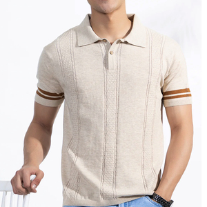 Camisetas Polo para Hombre en Color Sólido, Hechas con Tela Cómoda, Camisetas Polo Transpirables para Hombre Hechas en Fábrica para Usar en Verano - Product Image 5