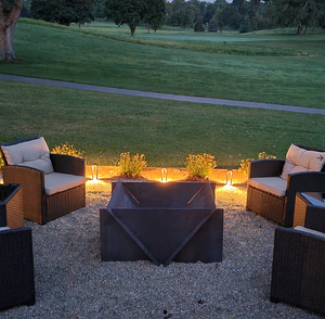 Barbecue pliant moderne sur mesure, foyer extérieur, brasero chauffant pour camping en plein air - Product Image 1