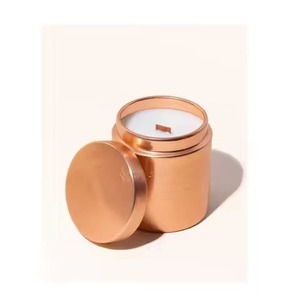 Premium Silver Metal <b>Candle</b> Jar Stylish <b>Candle</b> Holder for Home Decoration Event Centerpiece and Gift Use - Product Image 1