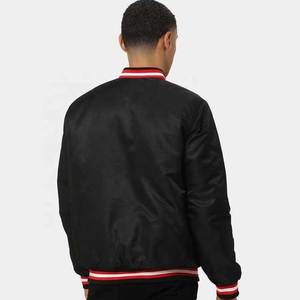 Chaqueta de Satén para Hombre al por Mayor, Chaqueta Brillante a la Moda con Logotipo Personalizado, Disponible en Varios Colores y Tallas - Product Image 2