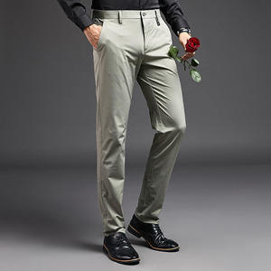 Traje de Hombre para Oficina, Pantalón Largo, para Boda, Fiesta, Negocios, Color Gris - Product Image 3