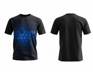 T-shirt de sublimation coupe athlétique pour l'entraînement sportif |   Tailles pour hommes, femmes et jeunes |   Vêtements de sport légers et à séchage rapide - Product Image 6