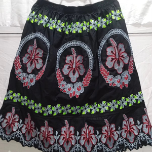 Faldas Bordadas de Alta Calidad para Mujer, Ropa de Moda, Faldas Bordadas de Algodón Cómodas - Product Image 1