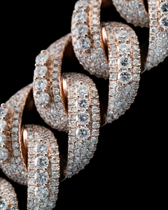 Export Quality Gold Plated Hip Hop Moissanite Diamond Cuban Link Chain <b>for</b> <b>Men</b> Fashion Accessories Available <b>for</b> Export Price - Product Image 3