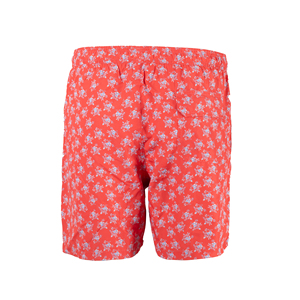 Shorts de bain et de plage pour hommes, personnalisés, décontractés, taille mi-haute, en polyester élastique, pour la natation et le surf - Product Image 1