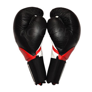 Guantes de Boxeo Profesionales para MMA, de Cuero PU Elástico e Impermeable, con Correa de Muñeca Ajustable para Entrenamiento, Hechos en Pakistán - Product Image 4