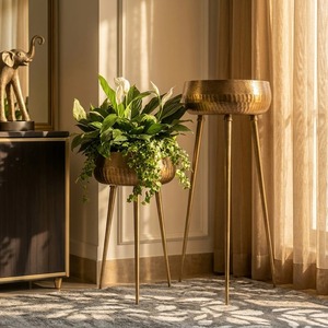 Juego de Soportes para Plantas de Interior Modernos Reutilizables, Florero Trípode Hecho a Mano, Decoración de Interiores - Product Image 5