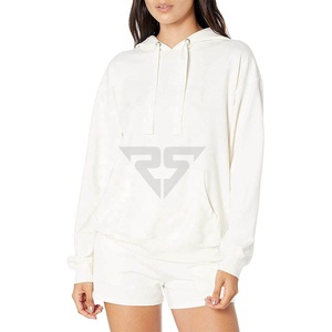 Sudadera con capucha personalizada de nuevo diseño para mujer, sudaderas con capucha cómodas de manga larga informales de algodón de alta calidad para mujer - Product Image 1