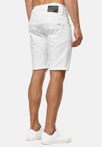 Shorts en jean déchirés et délavés pour homme, style streetwear, design OEM, brodés, respirants, à boutons, collection printemps - Product Image 5