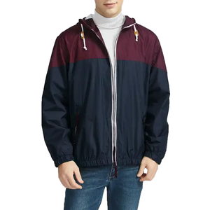 เสื้อแจ็คเก็ตกันลมสำหรับผู้ชาย แบรนด์ Behram International Direct Factory รุ่นขายดี ออกแบบเองได้ สไตล์ไฮสตรีท แฟชั่นใหม่ล่าสุด พร้อมฮู้ด - Product Image 1